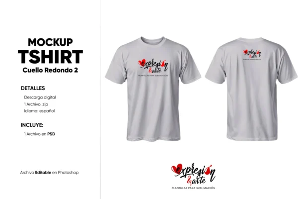 tshirt cuello redondo 2